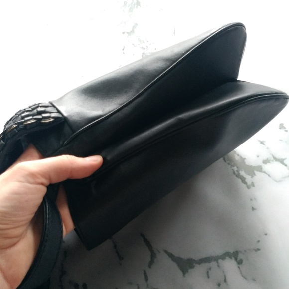 Francesco Biasia leather chainmail shoulder bag - Picture 7 of 8